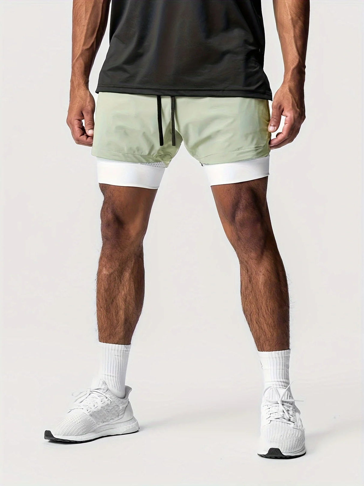 Men’s Double - Layer Basketball Shorts | by Anwer Fancy | Worldwide Shipping