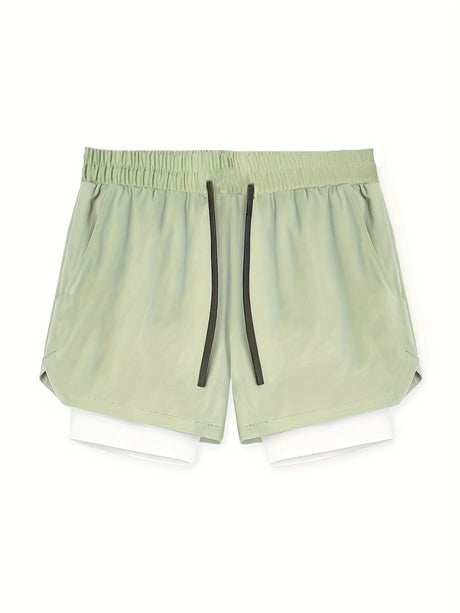 Men’s Double - Layer Basketball Shorts | by Anwer Fancy | Worldwide Shipping