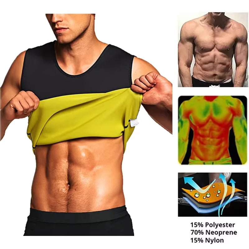 Men’s Fat Burning Waist Trainer Vest | by Anwer Fancy | Worldwide Shipping