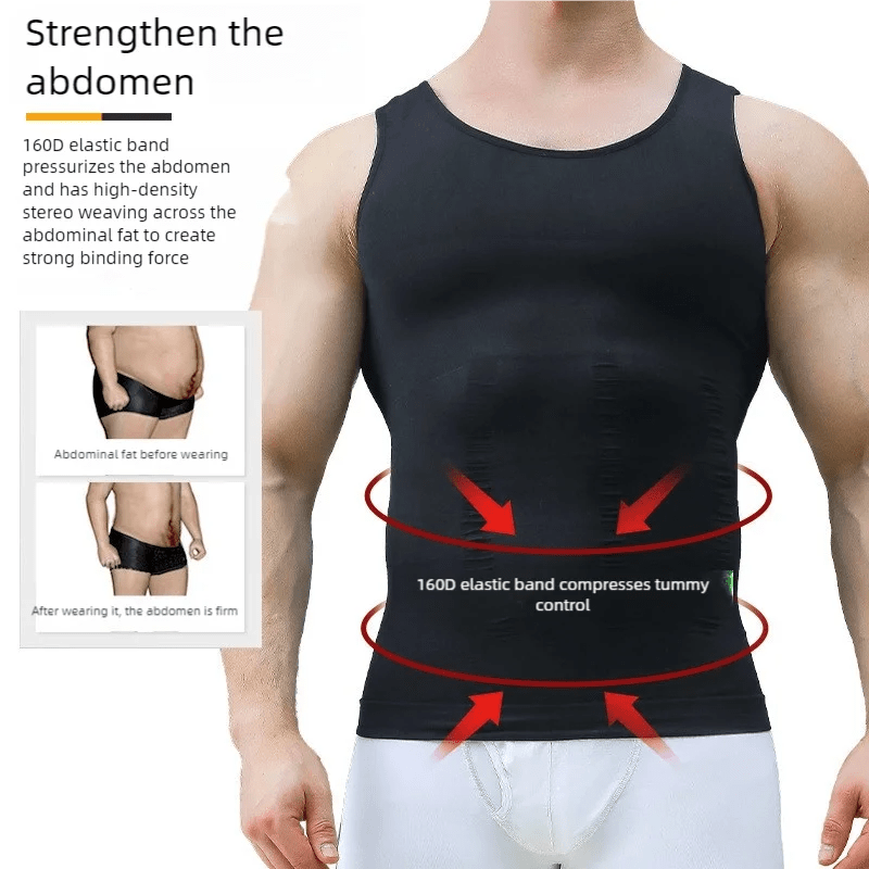 Men’s Fitness Compression Vest | by Anwer Fancy | Worldwide Shipping