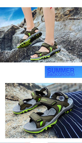 Men’s Genuine Leather Beach Sandals | by Anwer Fancy | Worldwide Shipping