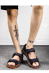 Men’s Genuine Leather Beach Sandals | by Anwer Fancy | Worldwide Shipping