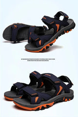 Men’s Genuine Leather Beach Sandals | by Anwer Fancy | Worldwide Shipping