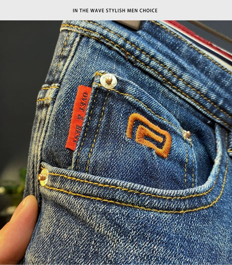 Men’s High - End Slim Denim Jeans | Men's Jeans by Anwer Fancy | Worldwide Shipping