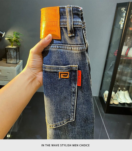 Men’s High - End Slim Denim Jeans | Men's Jeans by Anwer Fancy | Worldwide Shipping