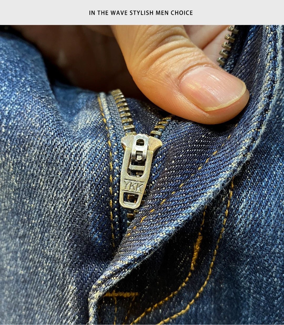 Men’s High - End Slim Denim Jeans | Men's Jeans by Anwer Fancy | Worldwide Shipping