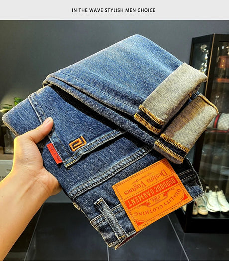 Men’s High - End Slim Denim Jeans | Men's Jeans by Anwer Fancy | Worldwide Shipping