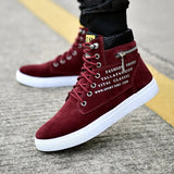 Men’s High - Top Leather Skate Shoes | by Anwer Fancy | Worldwide Shipping