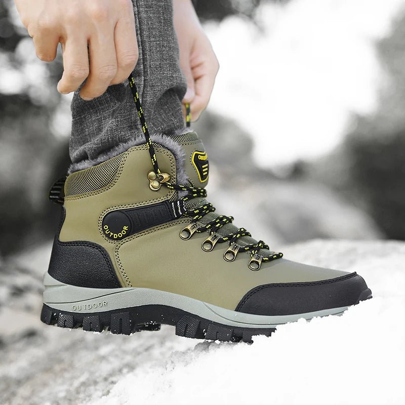 Men’s High Top Waterproof Snow Boots | Men's Snow Boots by Anwer Fancy | Worldwide Shipping
