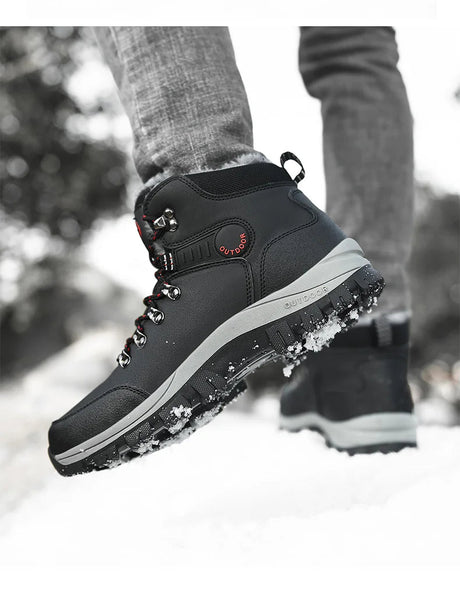Men’s High Top Waterproof Snow Boots | Men's Snow Boots by Anwer Fancy | Worldwide Shipping