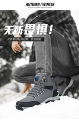 Men’s High Top Waterproof Snow Boots | Men's Snow Boots by Anwer Fancy | Worldwide Shipping