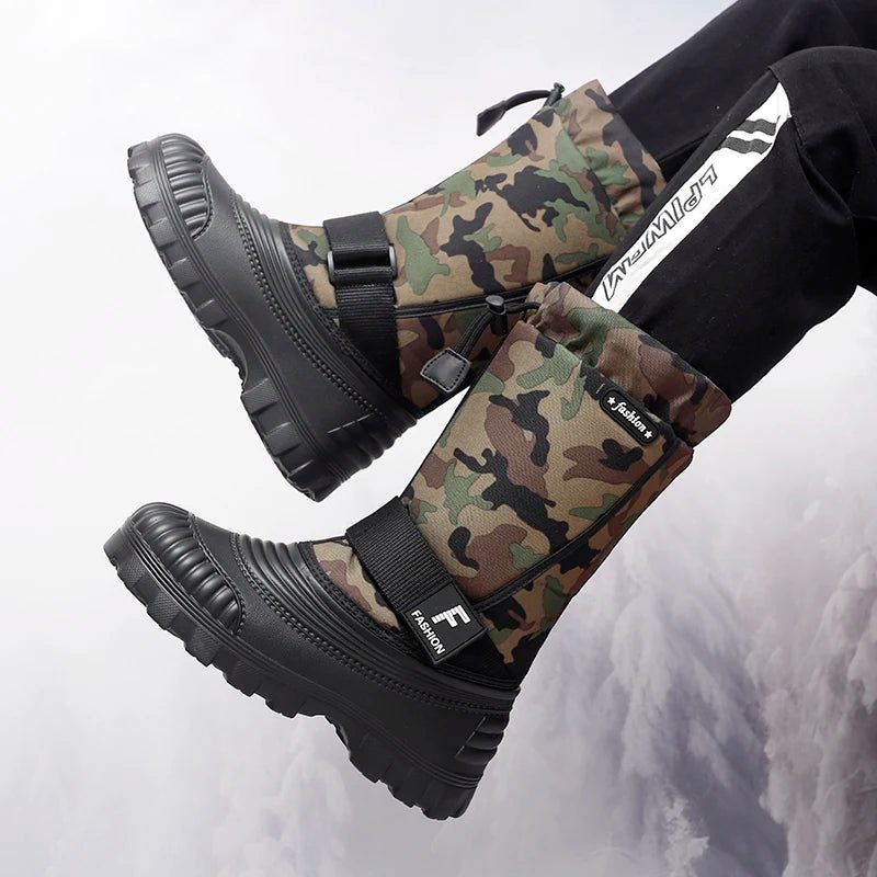 Men’s High - Top Waterproof Winter Boots | Men's Snow Boots by Anwer Fancy | Worldwide Shipping