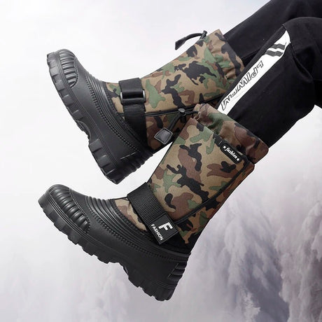 Men’s High - Top Waterproof Winter Boots | Men's Snow Boots by Anwer Fancy | Worldwide Shipping
