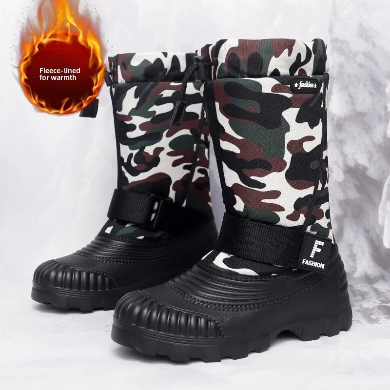 Men’s High - Top Waterproof Winter Boots | Men's Snow Boots by Anwer Fancy | Worldwide Shipping