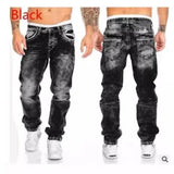 Men’s Hip - Hop Straight Stitch Jeans | Men's Jeans by Anwer Fancy | Worldwide Shipping