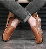 Men’s Italian Leather Driving Loafers | Men's Loafers & Slip - Ons by Anwer Fancy | Worldwide Shipping