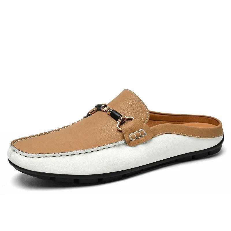 Men’s Italian Leather Mules | Men's Mules & Clogs by Anwer Fancy | Worldwide Shipping