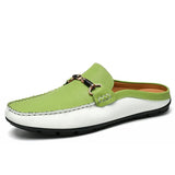 Men’s Italian Leather Mules | Men's Mules & Clogs by Anwer Fancy | Worldwide Shipping