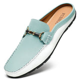 Men’s Italian Leather Mules | Men's Mules & Clogs by Anwer Fancy | Worldwide Shipping