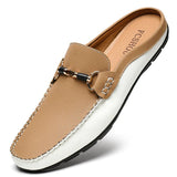 Men’s Italian Leather Mules | Men's Mules & Clogs by Anwer Fancy | Worldwide Shipping