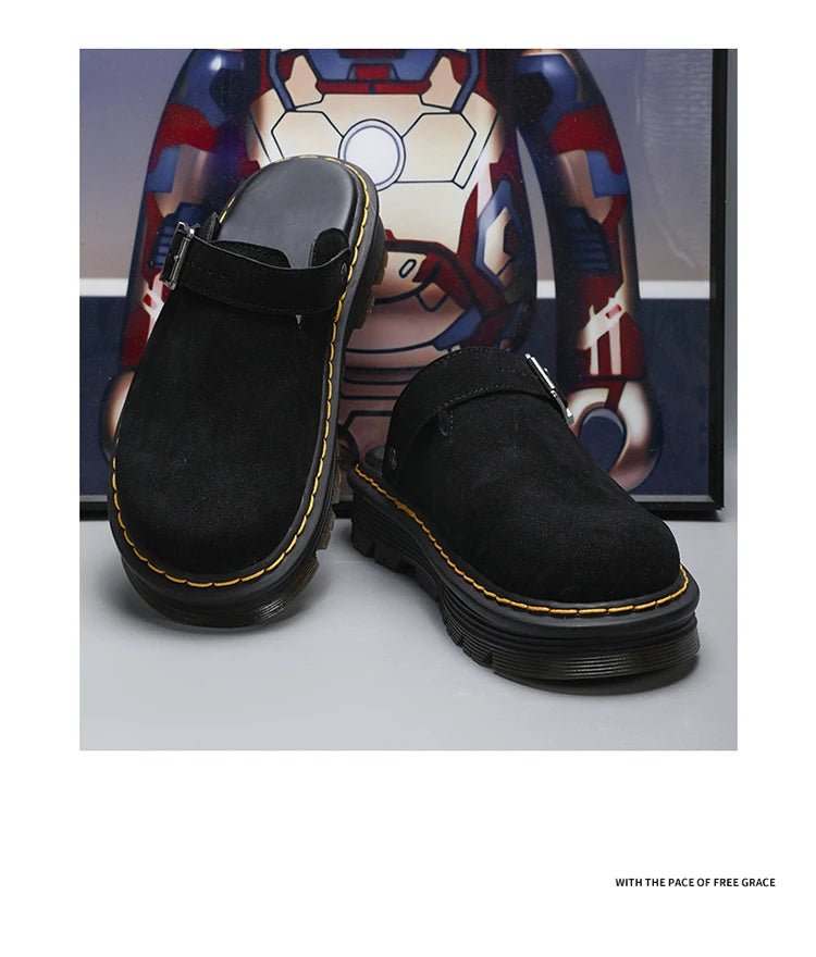 Men’s Leather Casual Beach Slippers | by Anwer Fancy | Worldwide Shipping