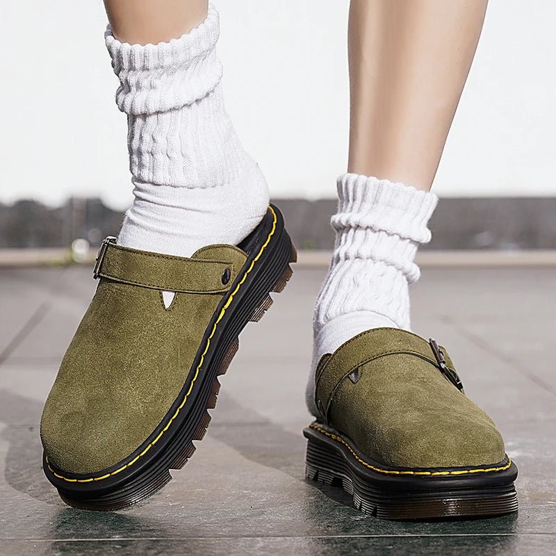 Men’s Leather Casual Beach Slippers | by Anwer Fancy | Worldwide Shipping