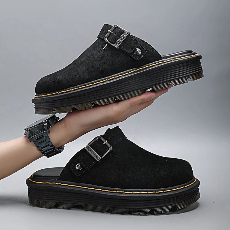 Men’s Leather Casual Beach Slippers | by Anwer Fancy | Worldwide Shipping