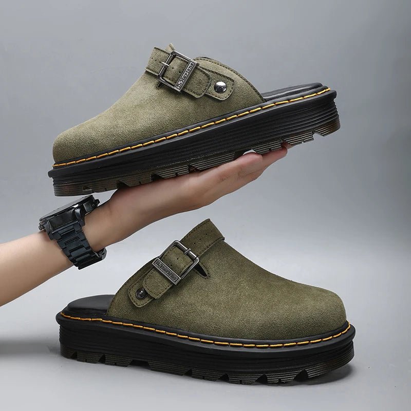 Men’s Leather Casual Beach Slippers | by Anwer Fancy | Worldwide Shipping