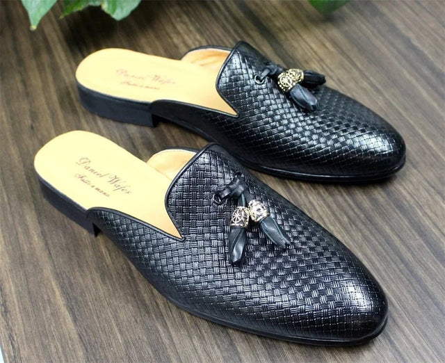 Men’s Leather Mules | Men's Mules & Clogs by Anwer Fancy | Worldwide Shipping