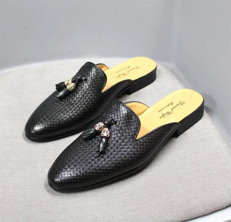 Men’s Leather Mules | Men's Mules & Clogs by Anwer Fancy | Worldwide Shipping