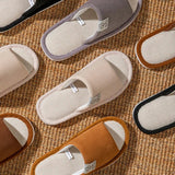 Men’s Linen Non - Slip Home Slippers | by Anwer Fancy | Worldwide Shipping