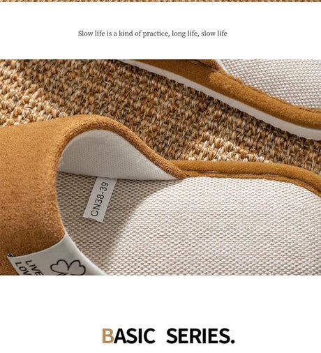 Men’s Linen Non - Slip Home Slippers | by Anwer Fancy | Worldwide Shipping