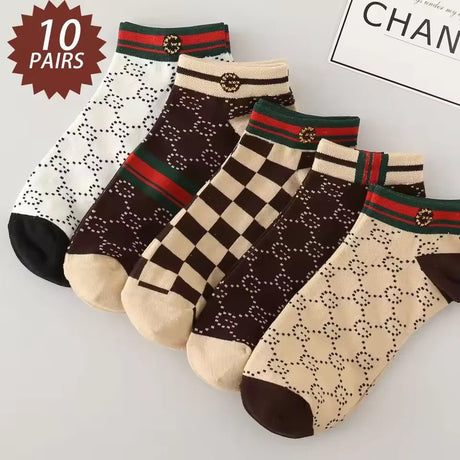 Men’s Low - Cut Breathable Daily Socks (5/10 Pcs) | Men's Socks & Hosiery by Anwer Fancy | Worldwide Shipping