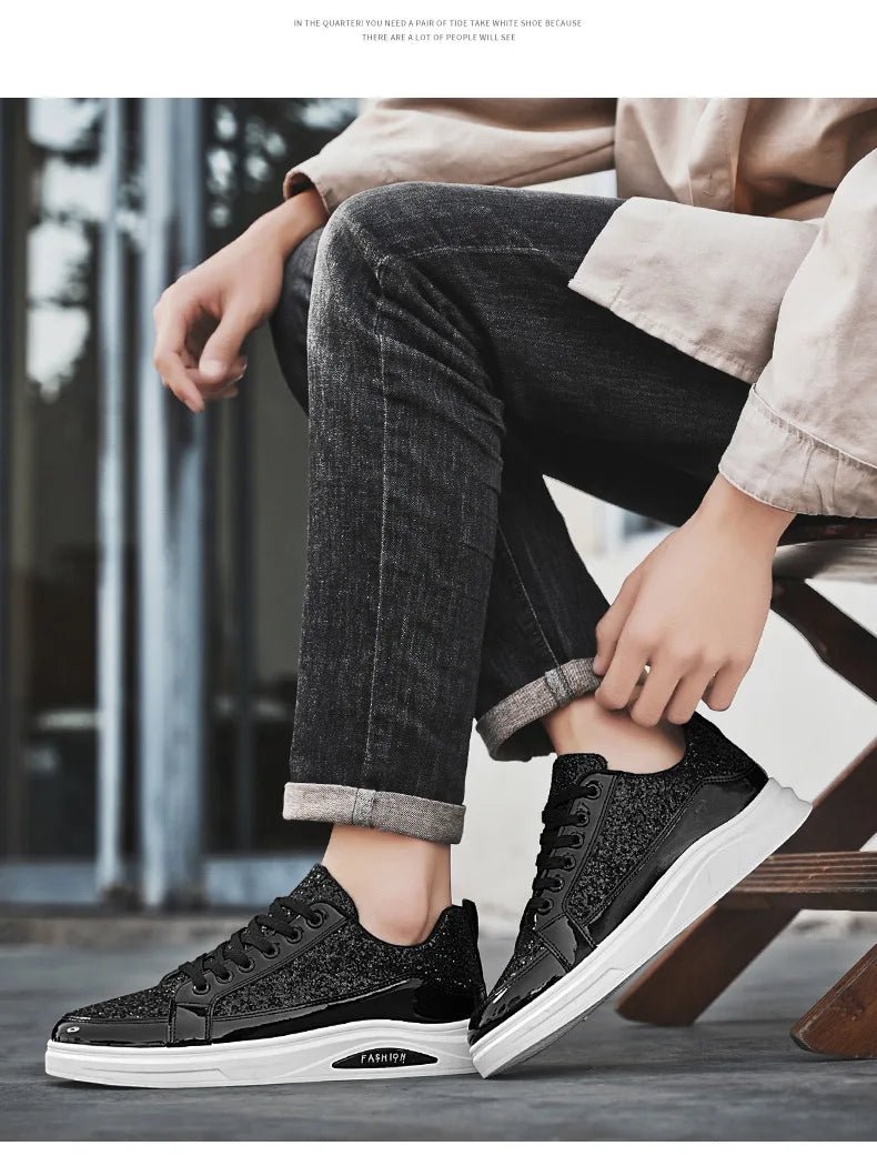 Men’s Low - Top Black Skate Shoes | by Anwer Fancy | Worldwide Shipping