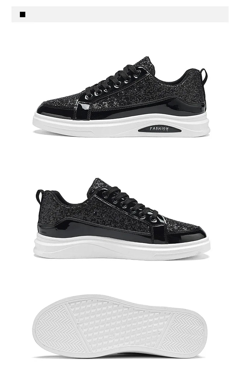 Men’s Low - Top Black Skate Shoes | by Anwer Fancy | Worldwide Shipping