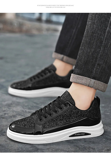 Men’s Low - Top Black Skate Shoes | by Anwer Fancy | Worldwide Shipping