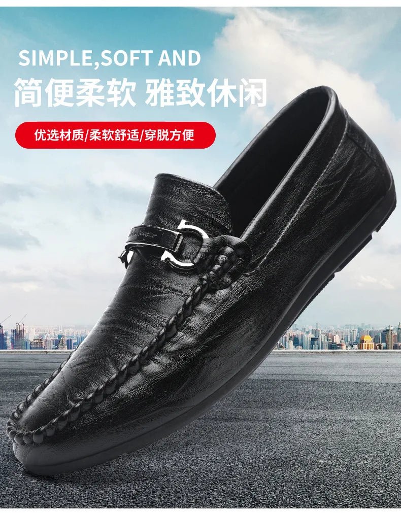 Men’s Luxury Business Leather Loafers | Men's Loafers & Slip - Ons by Anwer Fancy | Worldwide Shipping