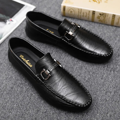 Men’s Luxury Business Leather Loafers | Men's Loafers & Slip - Ons by Anwer Fancy | Worldwide Shipping