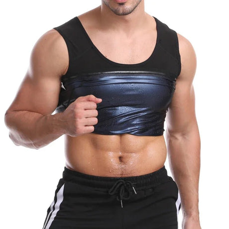 Men’s Neoprene Sweat Sauna Vest | by Anwer Fancy | Worldwide Shipping