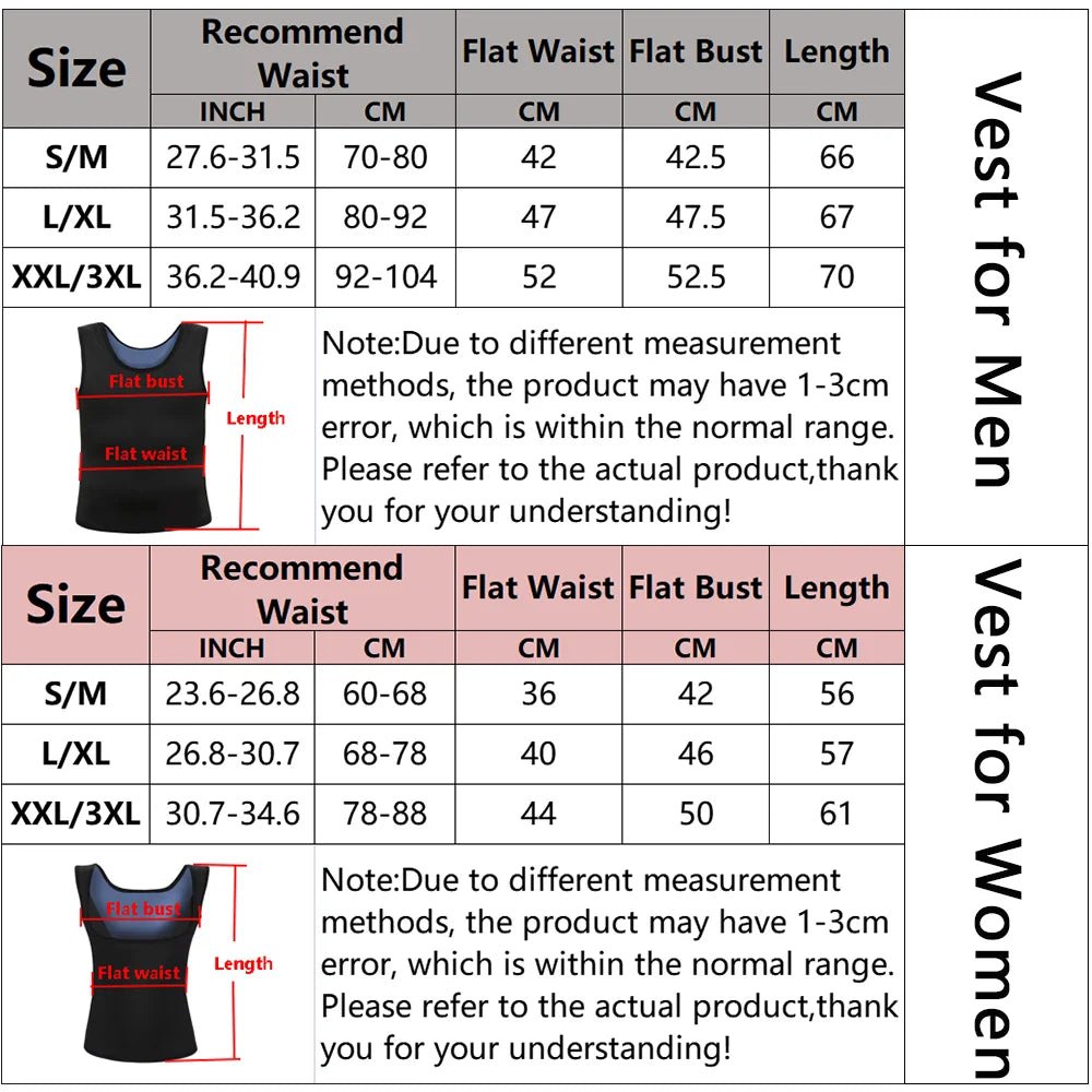 Men’s Neoprene Waist Trainer Vest | by Anwer Fancy | Worldwide Shipping
