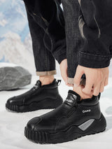 Men’s Non - Slip Short Winter Boots | Men's Snow Boots by Anwer Fancy | Worldwide Shipping