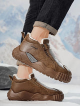 Men’s Non - Slip Short Winter Boots | Men's Snow Boots by Anwer Fancy | Worldwide Shipping