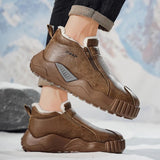 Men’s Non - Slip Short Winter Boots | Men's Snow Boots by Anwer Fancy | Worldwide Shipping