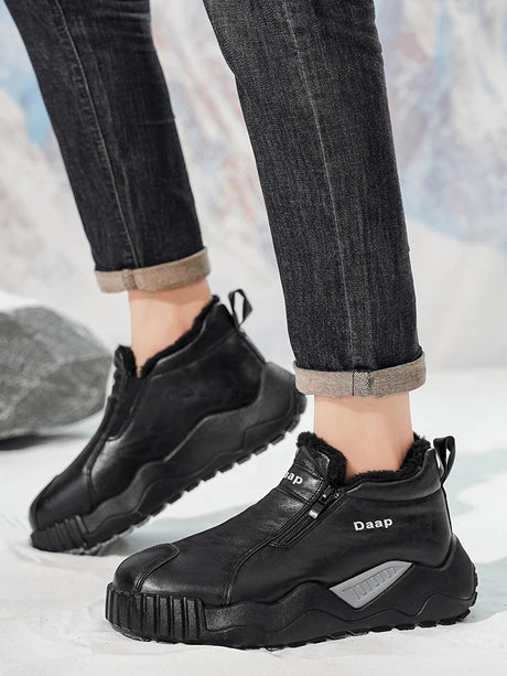 Men’s Non - Slip Short Winter Boots | Men's Snow Boots by Anwer Fancy | Worldwide Shipping