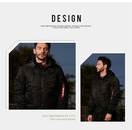 Men’s Padded Waterproof Winter Jacket | Men's Jackets &Coats by Anwer Fancy | Worldwide Shipping