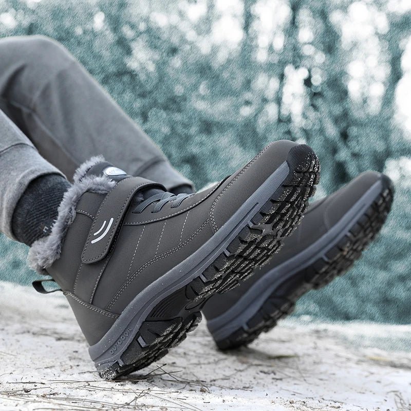 Men’s Plush Combat Winter Boots | Men's Snow Boots by Anwer Fancy | Worldwide Shipping