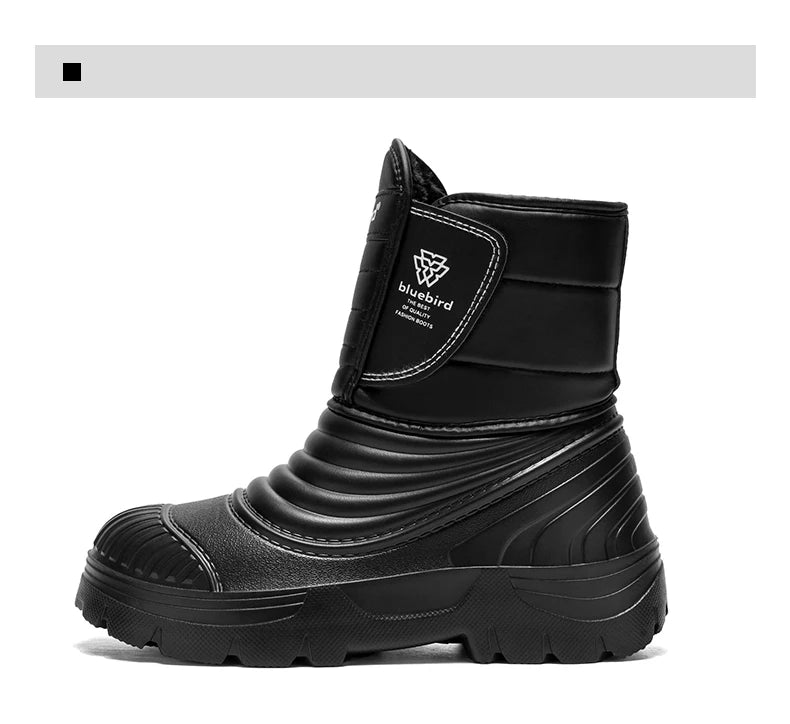 Men’s Plush Warm Outdoor Work Boots | Men's Snow Boots by Anwer Fancy | Worldwide Shipping