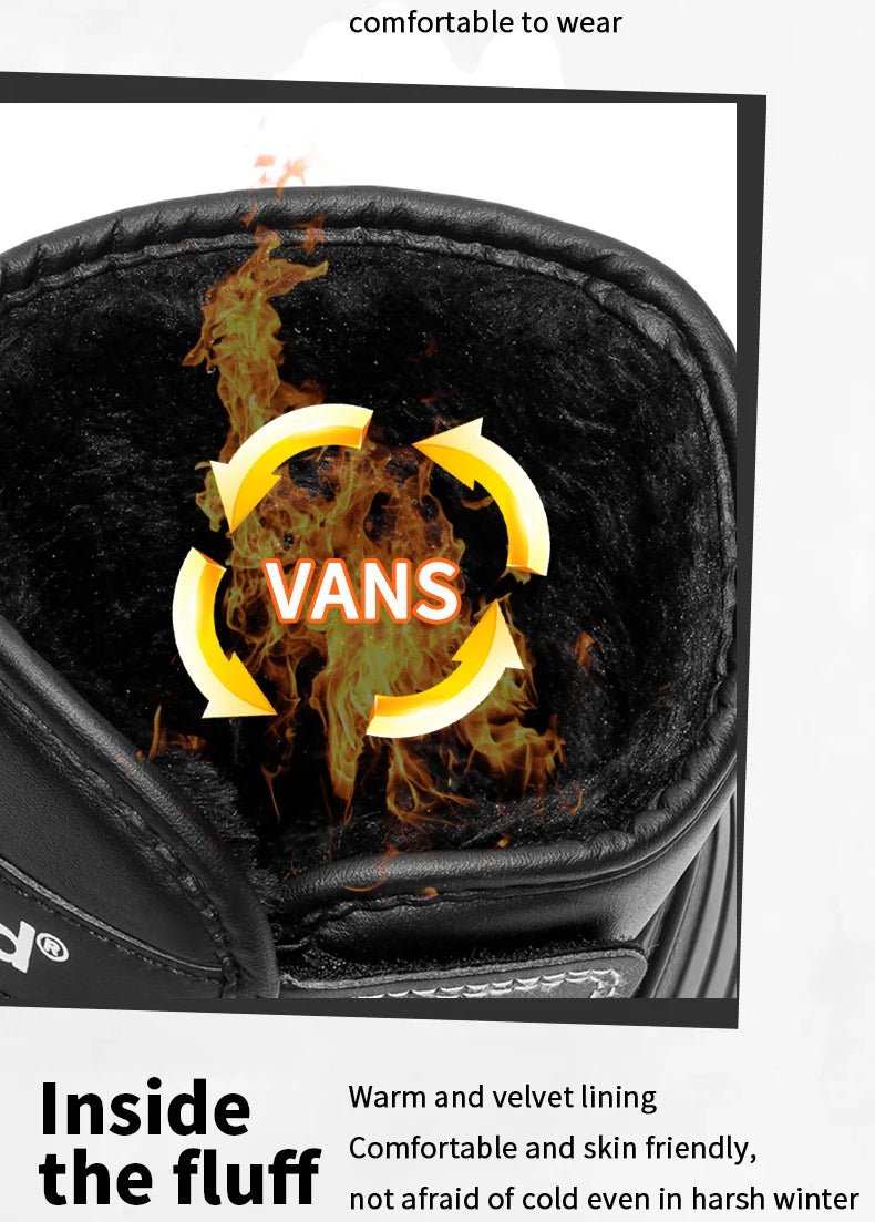 Men’s Plush Warm Outdoor Work Boots | Men's Snow Boots by Anwer Fancy | Worldwide Shipping