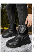 Men’s Plush Warm Outdoor Work Boots | Men's Snow Boots by Anwer Fancy | Worldwide Shipping