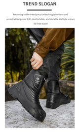 Men’s Plush Warm Outdoor Work Boots | Men's Snow Boots by Anwer Fancy | Worldwide Shipping